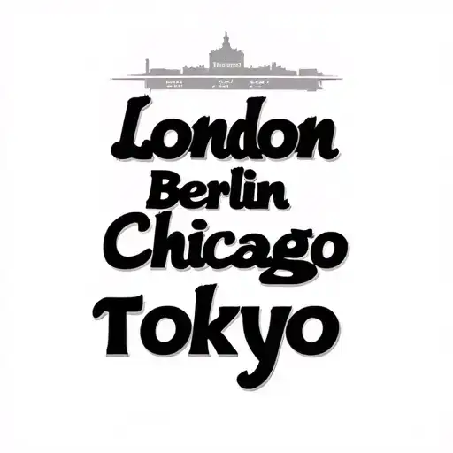 "London Berlin Chicago Tokyo" "London Berlin Chicago Tokyo" Four marathons tattoo design idea