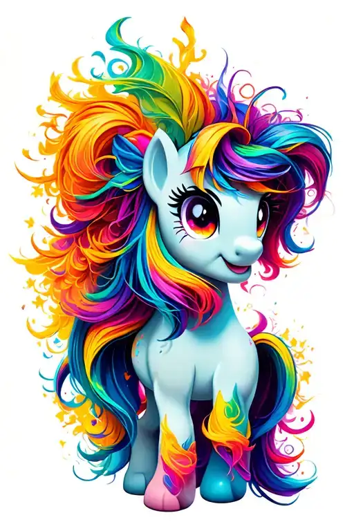 my little pony Harry potter tattoo design idea