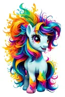 my little pony Harry potter tattoo design idea