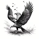 LFC, campervan, red kites tattoo design idea