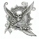 Matthew 19:6 tattoo design idea