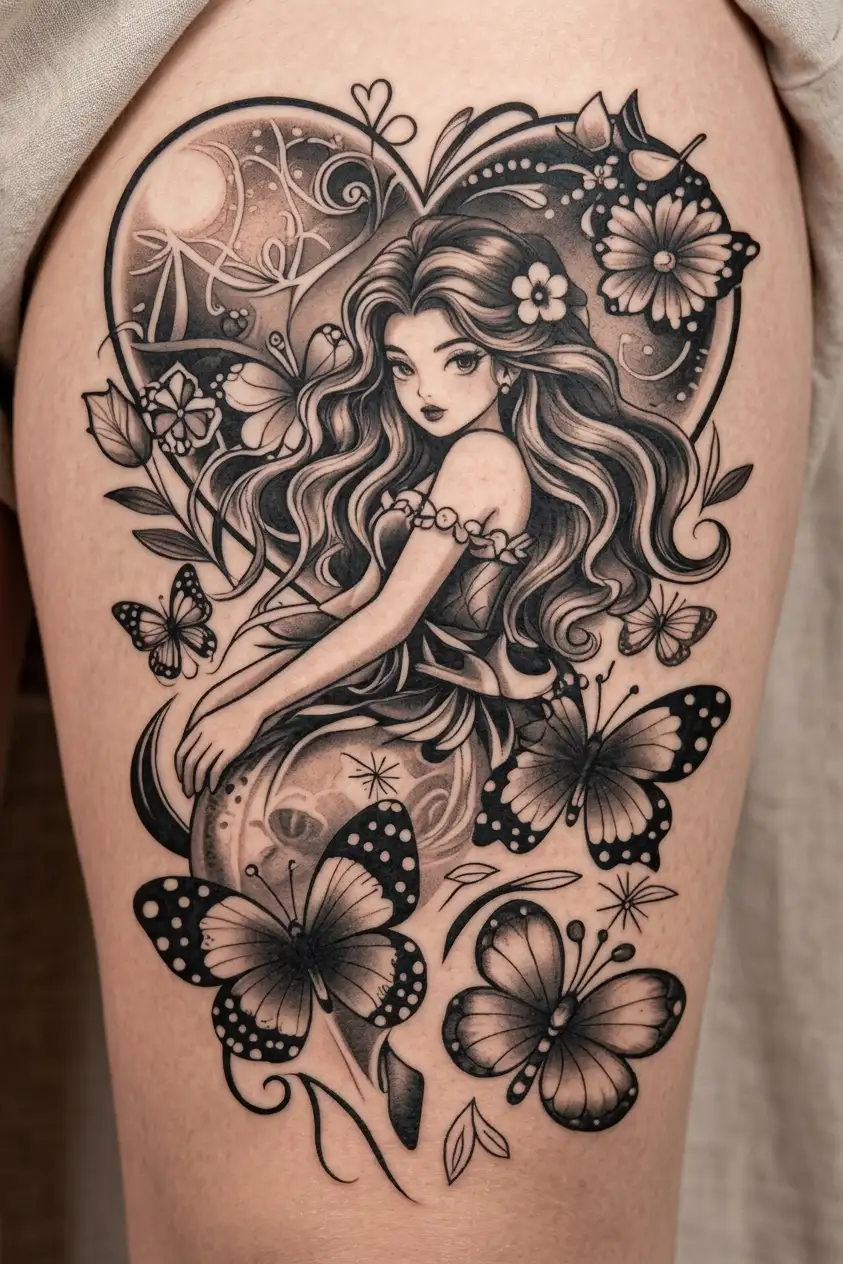 1,038+ Heart Initials Tattoo Ideas in 2026 - BlackInk AI