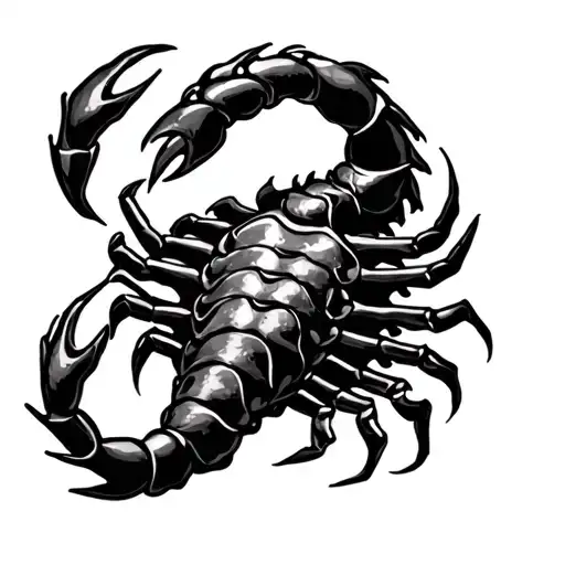 Cancer And Scorpio and leo zodiac sign tattoo design idea