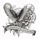 Everything Happens A Reason tattoo design idea