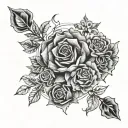 Everything Happens A Reason tattoo design idea