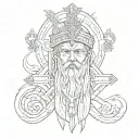 Orthodox fascist tattoo design idea