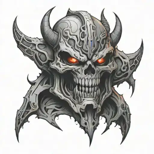 Doom tattoo design idea