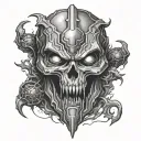 Doom tattoo design idea