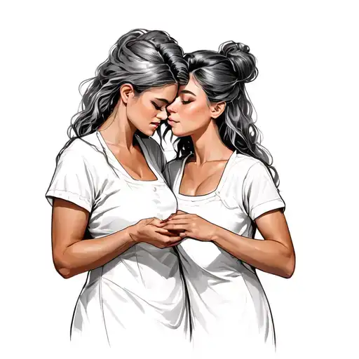 Astrid and Vidana - One Hour of Tickling in the Massage Salon tattoo design idea