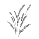 Prairie Grass tattoo design idea