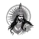 Mahabharat tattoo design idea