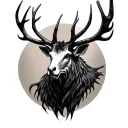 wendigo tattoo design idea