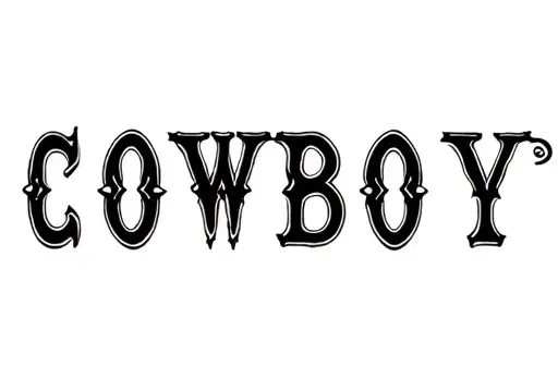 "Cowboy" tattoo design idea