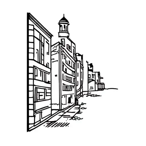 sao paolo neighborhood tattoo design idea