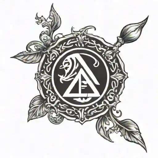 band tatto lithuanian spirit symbol tattoo design idea