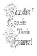 "Sandra 'Crazie' Forrest" lost loved ones tattoo design idea