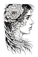 Perception makes reality tattoo design idea