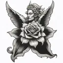 Illuminated By God tattoo design idea