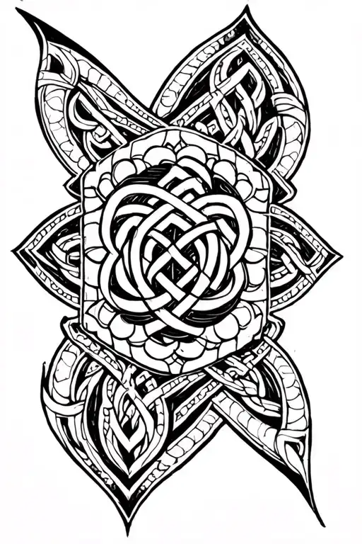 Celtic tattoo design idea