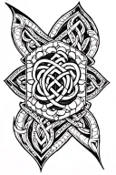 Celtic tattoo design idea
