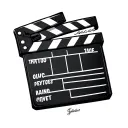 Clapperboard tattoo design idea