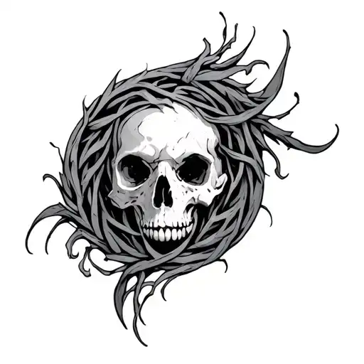Web Of Wyrd tattoo design idea
