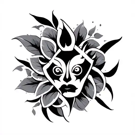 Ilocano tribal tattoo design idea