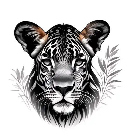 African Safari tattoo design idea