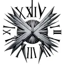 Roman Numerals 2007 tattoo design idea