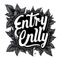 "Entry Only " Eggplant  tattoo design idea