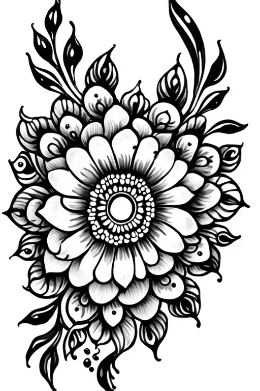 henna shoulder tattoo tattoo design idea