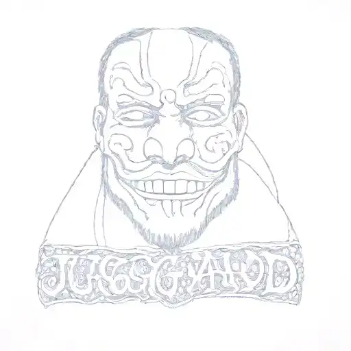 juggalo tattoo design idea