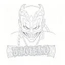 juggalo tattoo design idea