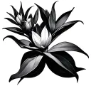 Yucca tattoo design idea