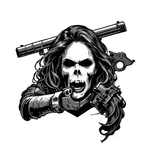 fallout 4 encalve tattoo design idea