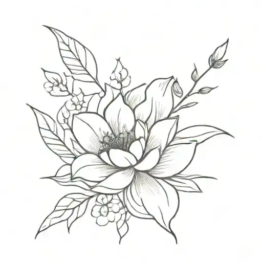 Korean tattoo design idea