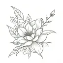 Korean tattoo design idea