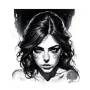 Migraine tattoo design idea