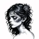 Migraine tattoo design idea