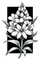 hyacinth flower tattoo tattoo design idea