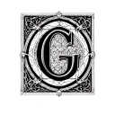 Concept: The initials are framed in the grandeur of Gothic architecture, inspired by cathedral windows.	•	The “G”: This tattoo design idea
