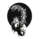 scorpio tattoo design idea