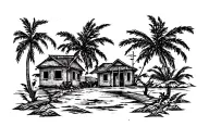 Dominican Republic tattoo design idea