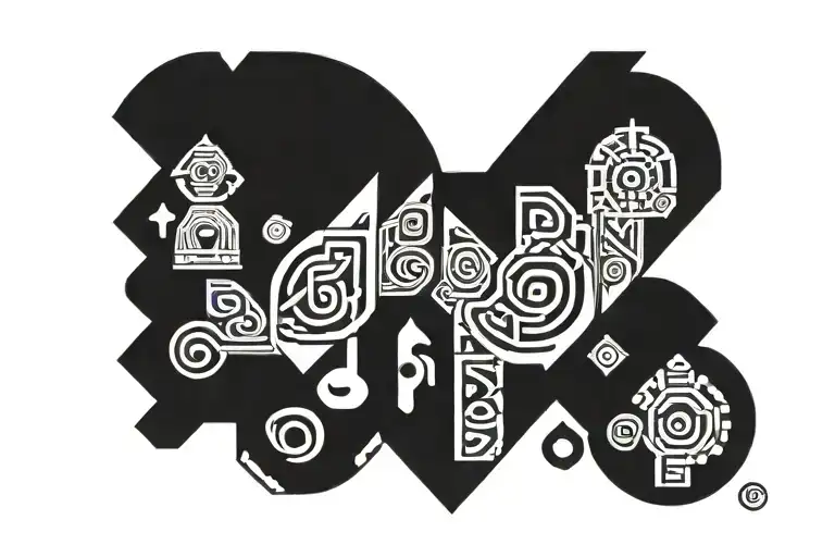 inca tattoo tattoo design idea