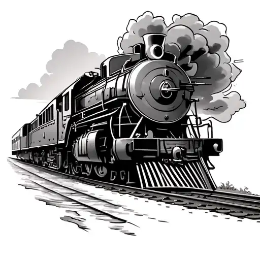 From Johnny Cash's Album...want to include a "train coming round the bend", "walk the line", and "ring of fire" tattoo design idea