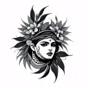 Taíno tattoo design idea