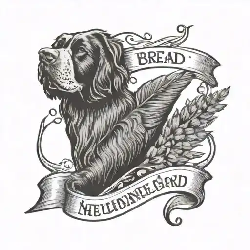 I'm A Newfoundlander Born And Bread tattoo design idea