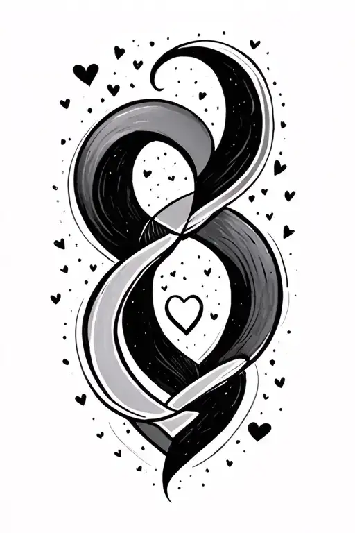 matching tattoo for best friend who has long distance but no triangle, heart, circle tattoo design idea