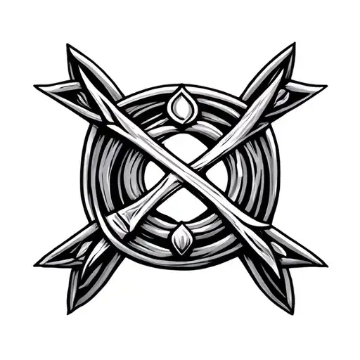 Bind Rune tattoo design idea
