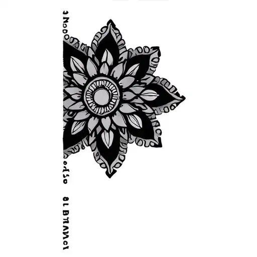 Filler Mini Mandalas tattoo design idea